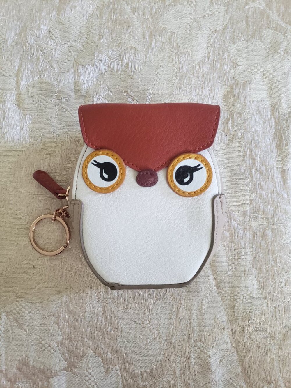 Cute Owl Coin Purse Keychain